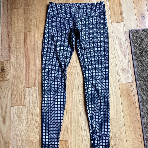 Lululemon sz 8 Wunder Under Geometric leggings - Picture 8 of 13